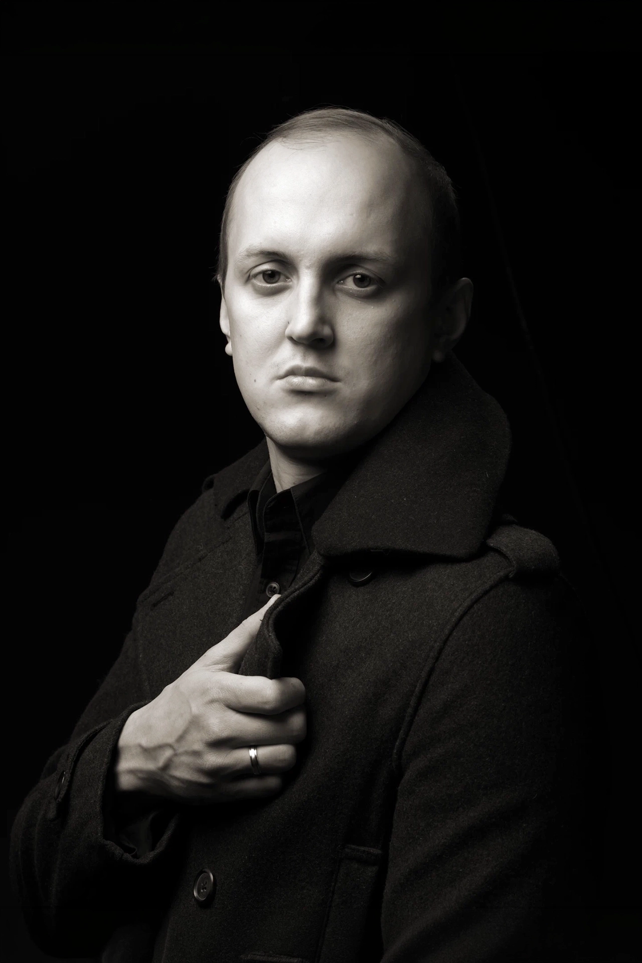 Dark Coat Portrait